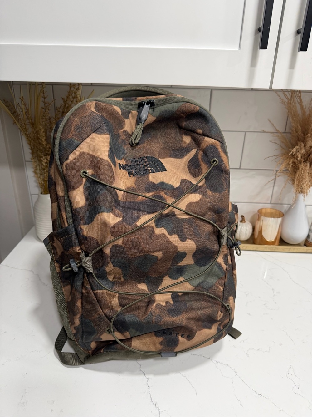 The North Face Camo Backpack